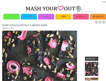 Tablet Screenshot of mashyourheartout.com